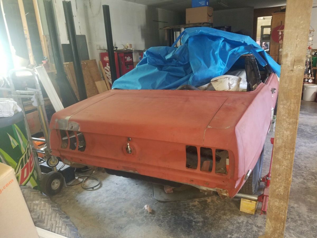 1969 Meadowlark Yellow Ford Mustang Convertible