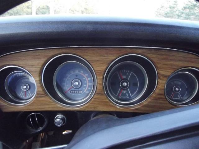 1969 Meadowlark yellow Ford Mustang Convertible