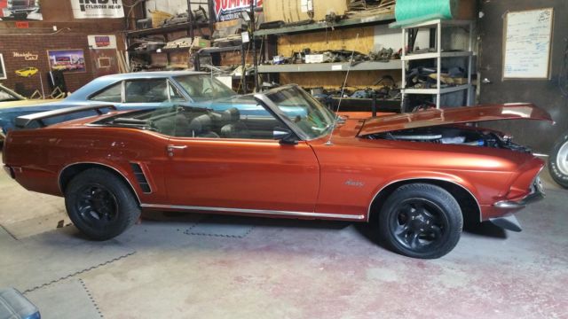 1969 Imora orange Ford Mustang Convertible