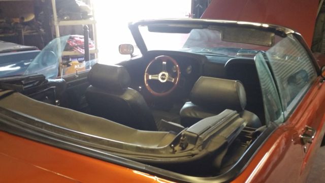 1969 Imora orange Ford Mustang Convertible