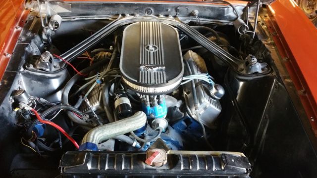 1969 Imora orange Ford Mustang Convertible