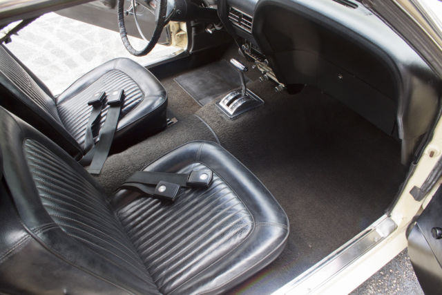 1969 Yellow Ford Mustang Coupe