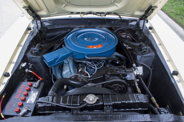 1969 Yellow Ford Mustang Coupe