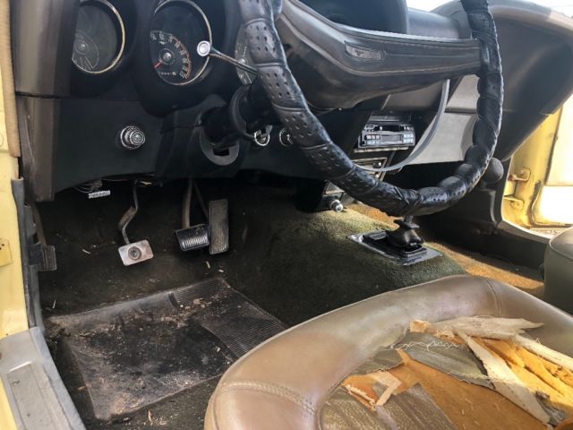 1969 Yellow Ford Mustang Coupe