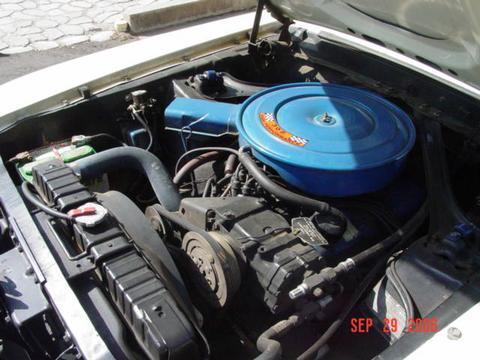 1969 White Ford Mustang Coupe