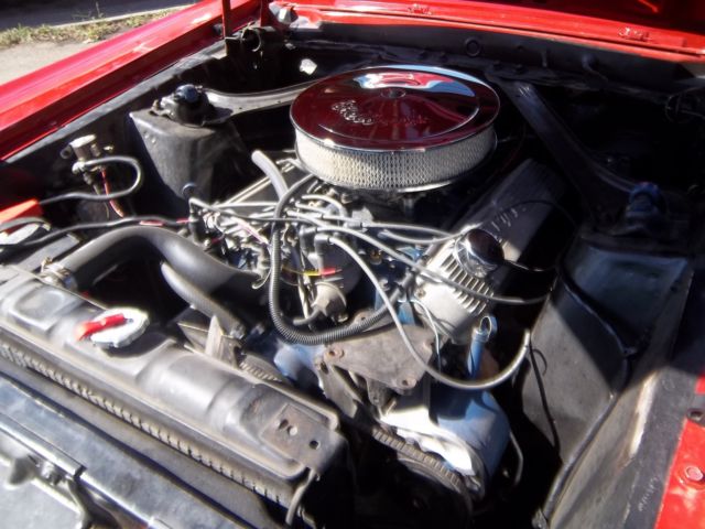 1969 Red Ford Mustang Coupe