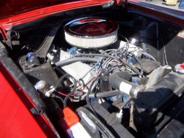1969 Red Ford Mustang Coupe