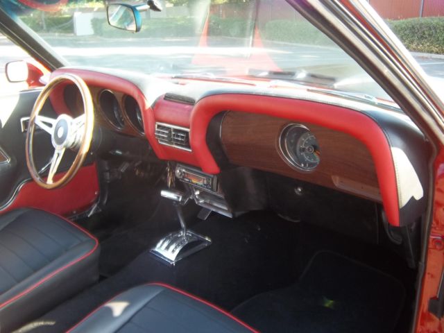 1969 Red Ford Mustang Coupe