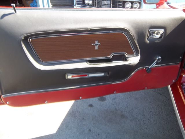 1969 Red Ford Mustang Coupe