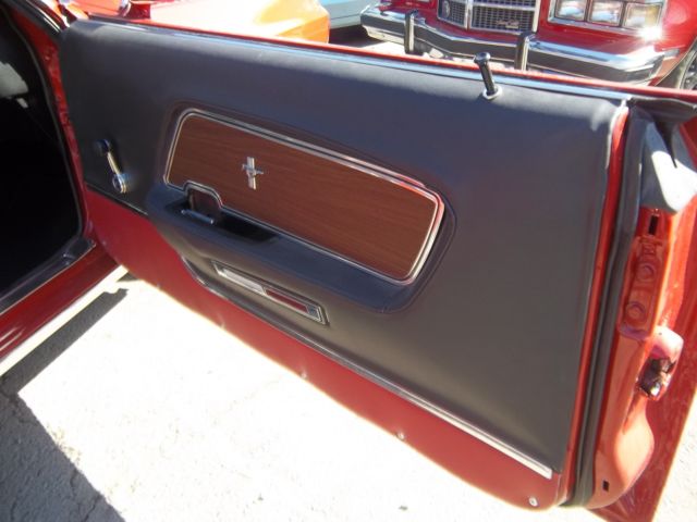 1969 Red Ford Mustang Coupe