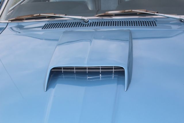 1969 Light Blue Ford Mustang Coupe