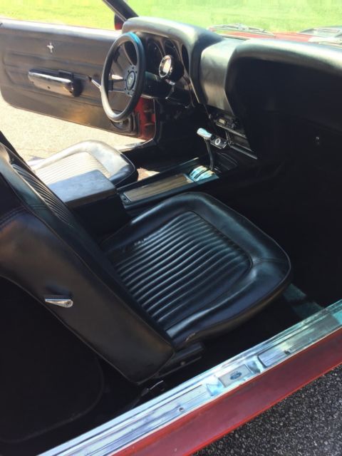 1969 Red Ford Mustang Fastback