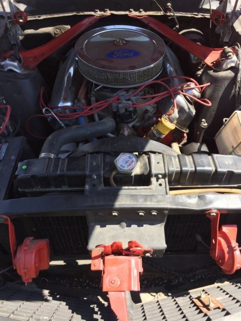 1969 Red Ford Mustang Fastback