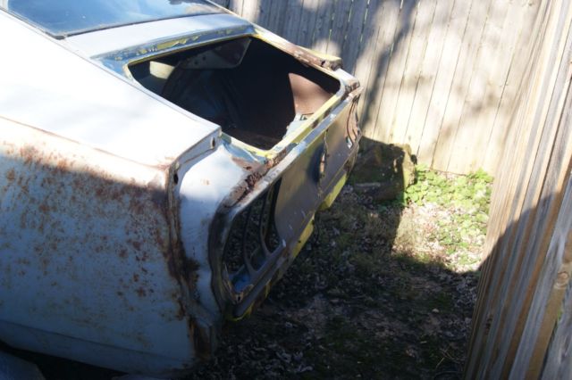 1969 Yellow Ford Mustang Fastback