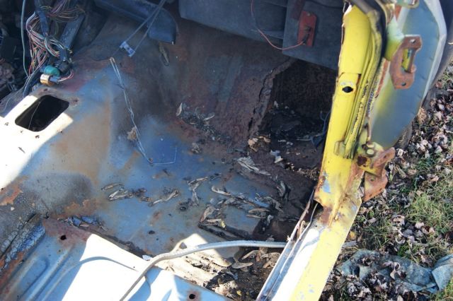 1969 Yellow Ford Mustang Fastback