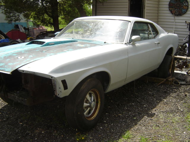1969 Black Ford Mustang Fastback