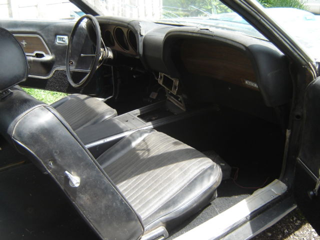 1969 Black Ford Mustang Fastback