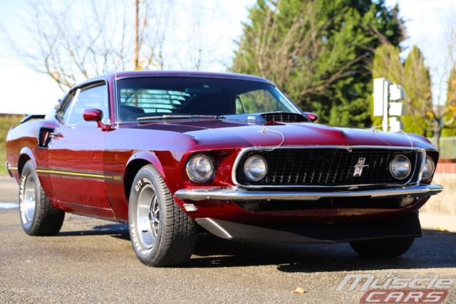 1969 Burgundy Ford Mustang Other