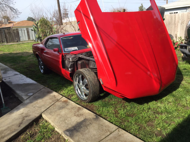 1969 Red Ford Mustang Coupe