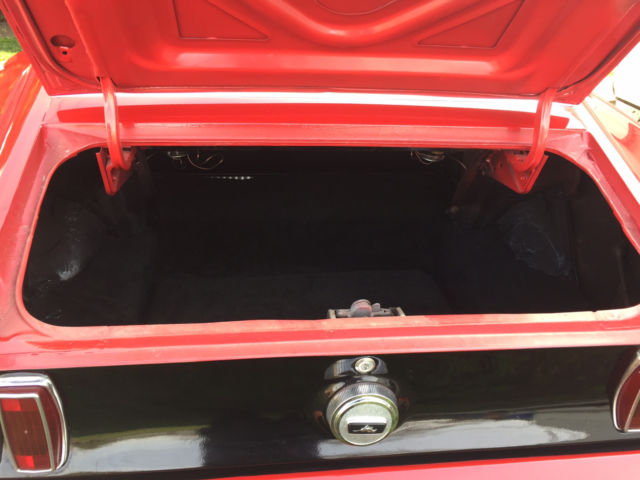 1969 Red Ford Mustang Coupe