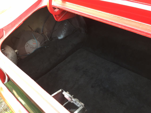 1969 Red Ford Mustang Coupe