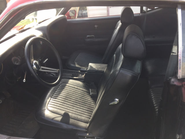 1969 Red Ford Mustang Coupe