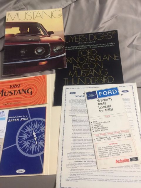 19690000 Blue Ford Mustang Fastback