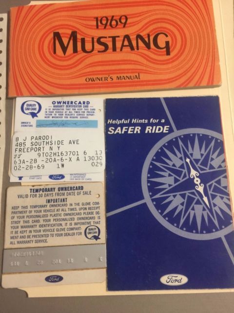 19690000 Blue Ford Mustang Fastback