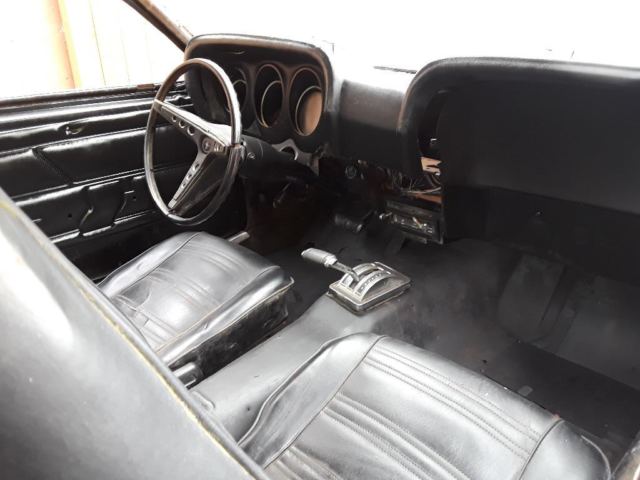 1969 Black Ford Mustang Fastback