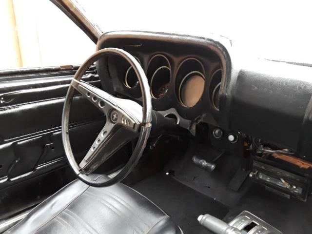 1969 Black Ford Mustang Fastback