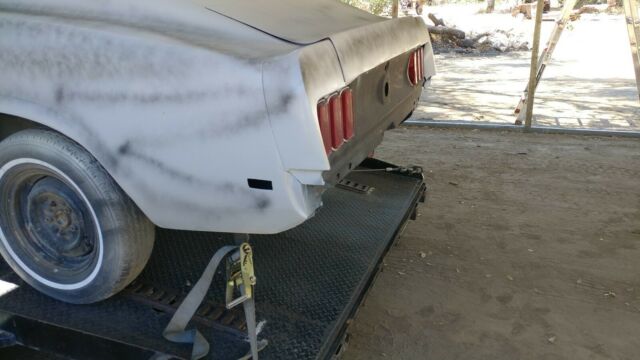 1969 Gray Ford Mustang Fastback