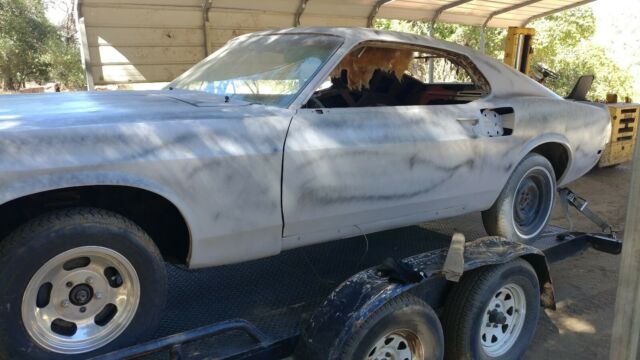 1969 Gray Ford Mustang Fastback