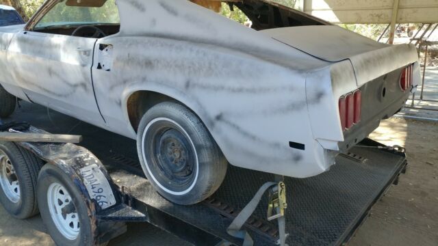 1969 Gray Ford Mustang Fastback