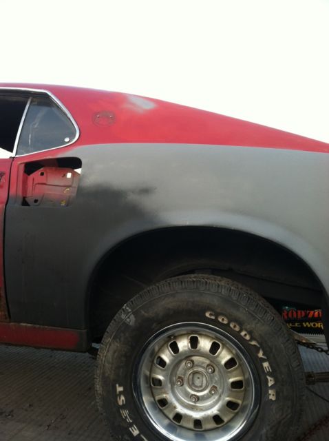 1969 Candyapple Red Ford Mustang Sportsroof