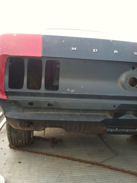 1969 Candyapple Red Ford Mustang Sportsroof