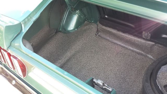 1969 Silver Jade Ford Mustang Fastback