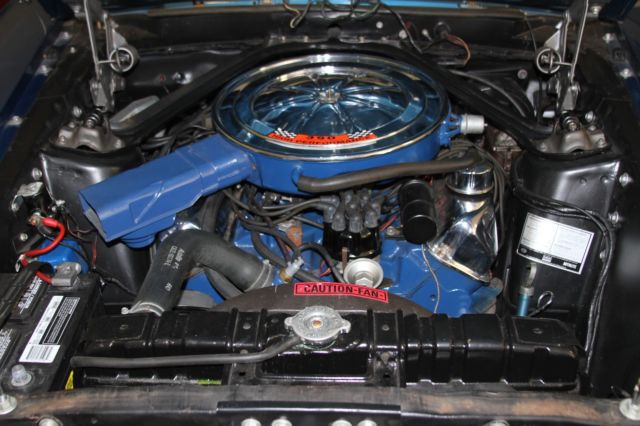 1969 Acapulco Blue Ford Mustang Convertible