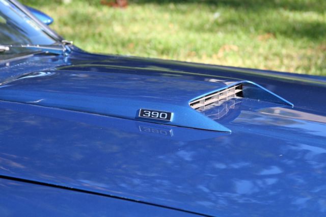 1969 Acapulco Blue Ford Mustang Convertible