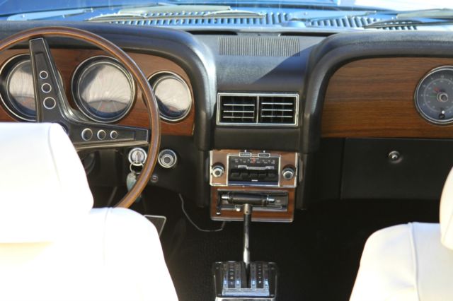 1969 Acapulco Blue Ford Mustang Convertible