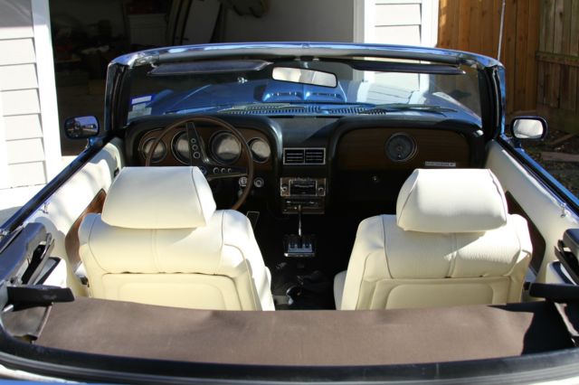 1969 Acapulco Blue Ford Mustang Convertible