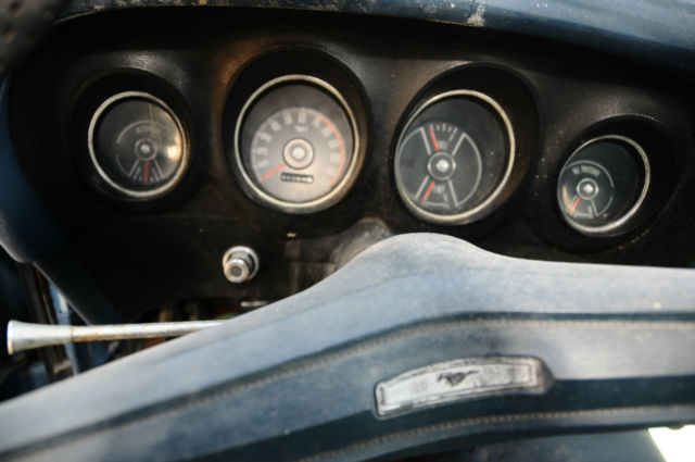 1969 Blue Ford Mustang Coupe