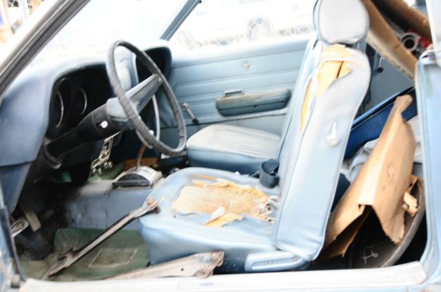 1969 Blue Ford Mustang Coupe