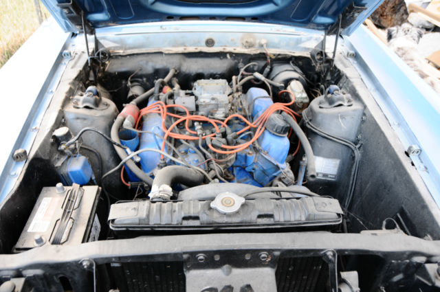 1969 Blue Ford Mustang Coupe