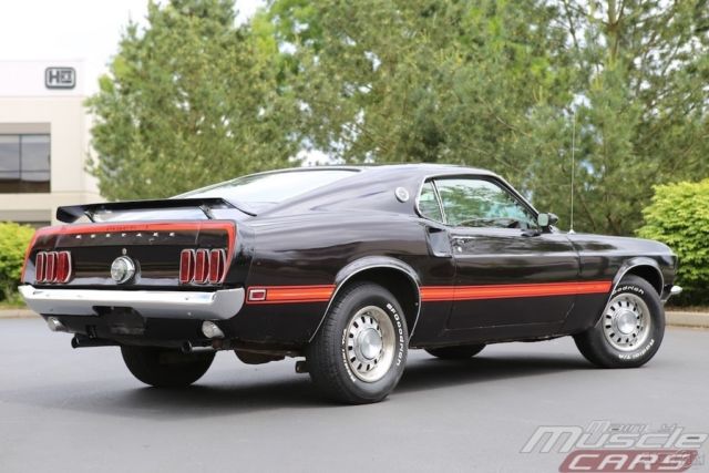1969 Black Ford Mustang