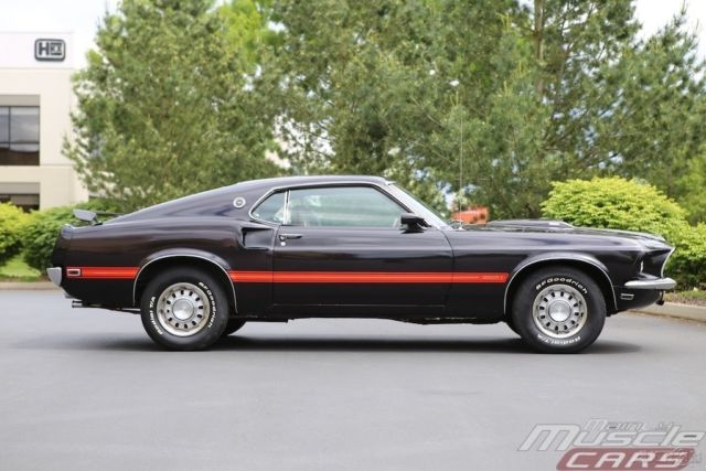 1969 Black Ford Mustang