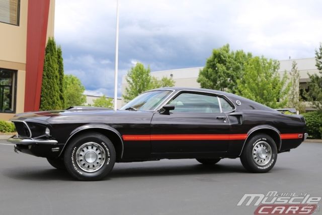 1969 Black Ford Mustang