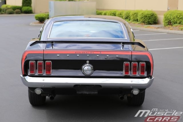 1969 Black Ford Mustang