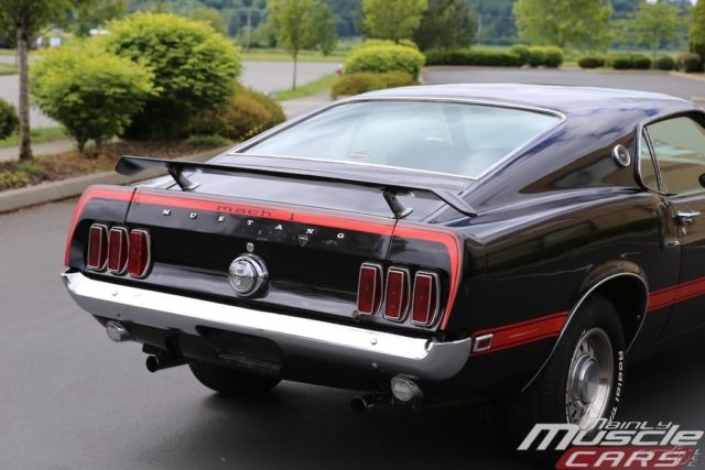 1969 Black Ford Mustang