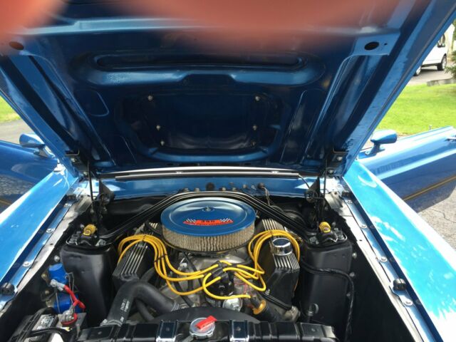 1969 Blue Ford Mustang Fastback