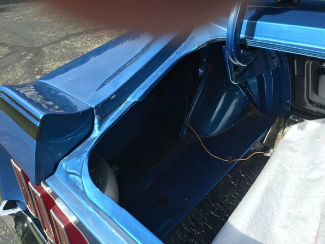 1969 Blue Ford Mustang Fastback